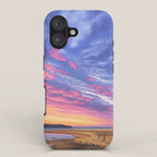 Pink and Purple Sunrise Over Bay iPhone Case Gallery Image 1