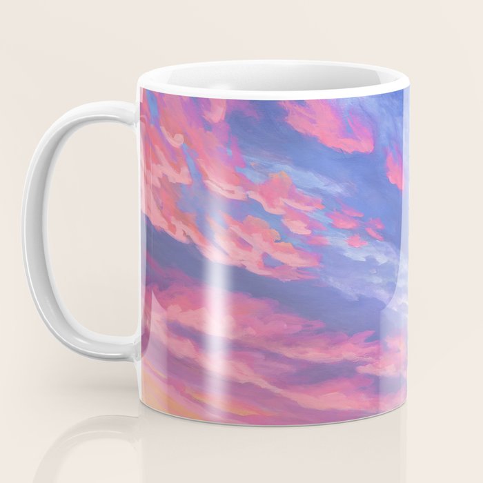 Pink and Purple Sunrise Over Bay Coffee Mug Gallery Image 3
