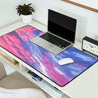 Pink and Purple Sunrise Over Bay Desk Mat Gallery Image 2