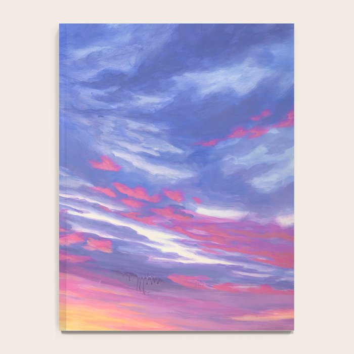 Pink and Purple Sunrise Over Bay Notebook Gallery Image 4
