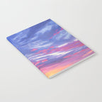 Pink and Purple Sunrise Over Bay Notebook Gallery Image 2