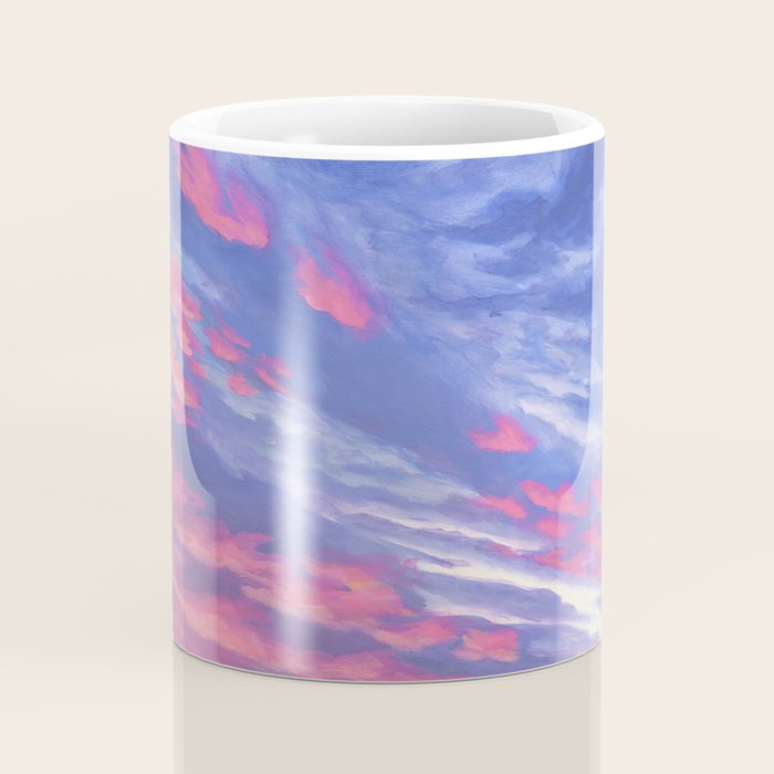 Pink and Purple Sunrise Over Bay Coffee Mug Gallery Image 4