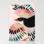 Colorful Wings Stationery Card Gallery Image 2