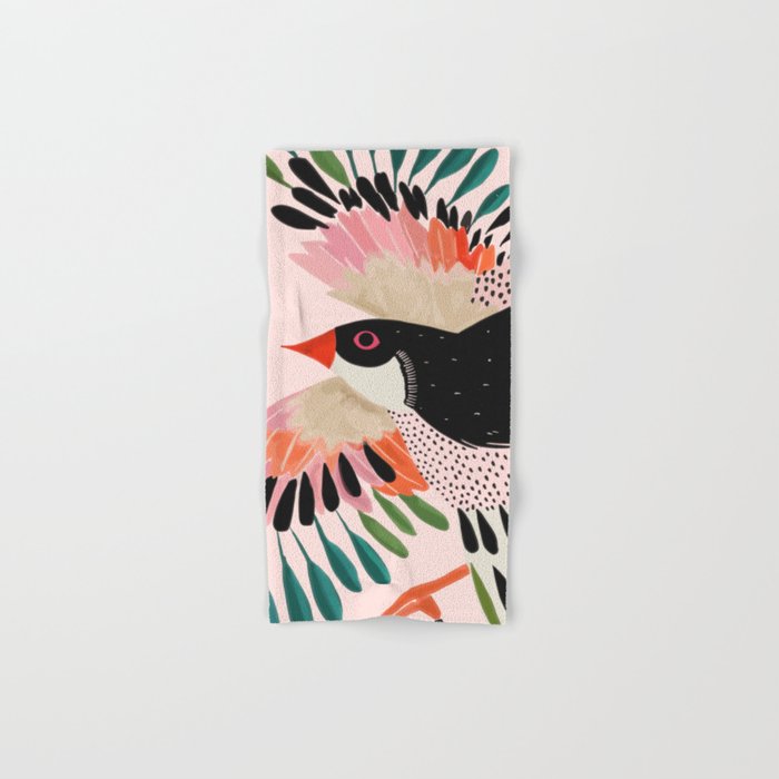 Colorful Wings Bath Towel Gallery Image 1