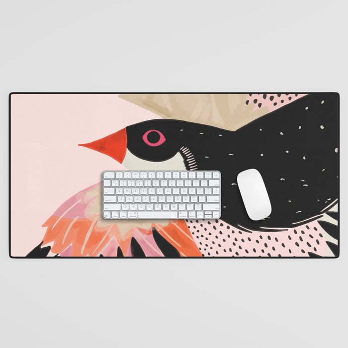 Colorful Wings Desk Mat Gallery Image 1