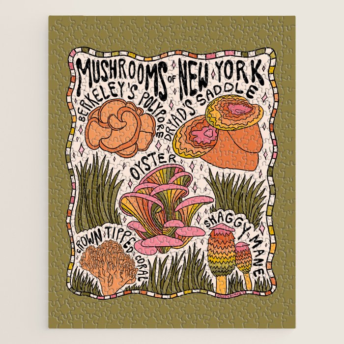 Mushrooms of New York Jigsaw Puzzle Gallery Image 1