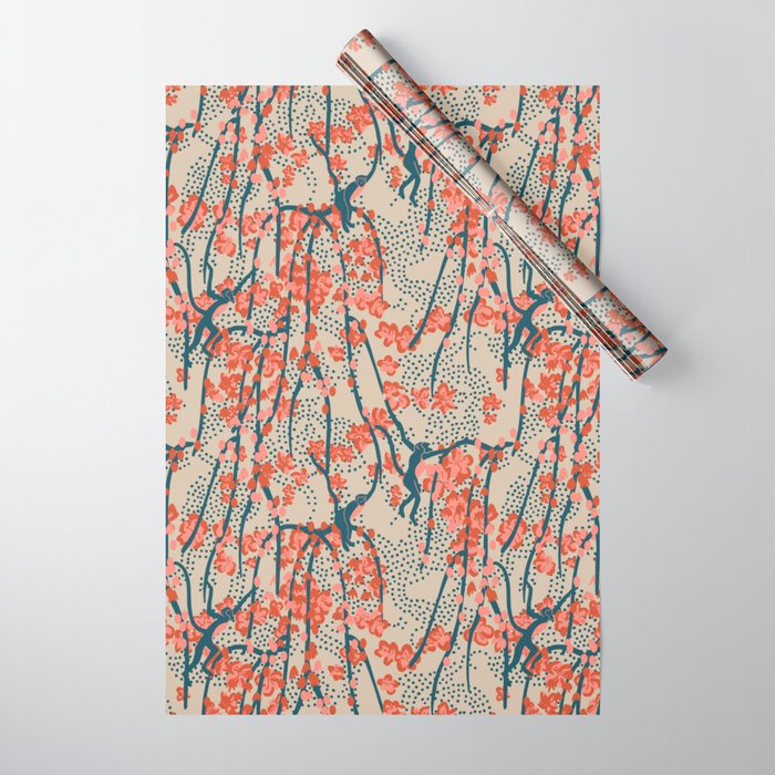  BENGAL CORA MONKEY Wrapping Paper Gallery Image 1