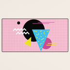 Memphis pattern 63 - 80s / 90s Retro Desk Mat Gallery Image 3