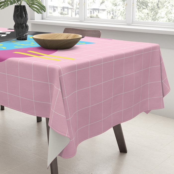 Memphis pattern 63 - 80s / 90s Retro Tablecloth Gallery Image 3