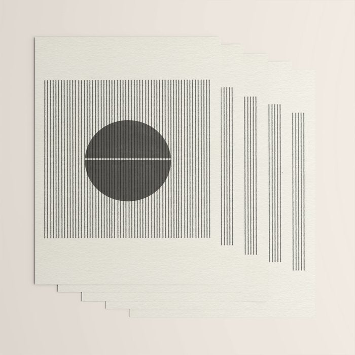 Minimalist Japandi Object No. 02 Wrapping Paper Gallery Image 3