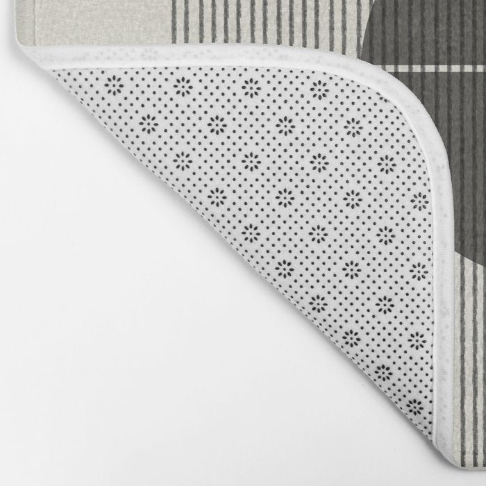Minimalist Japandi Object No. 02 Bath Mat Gallery Image 2