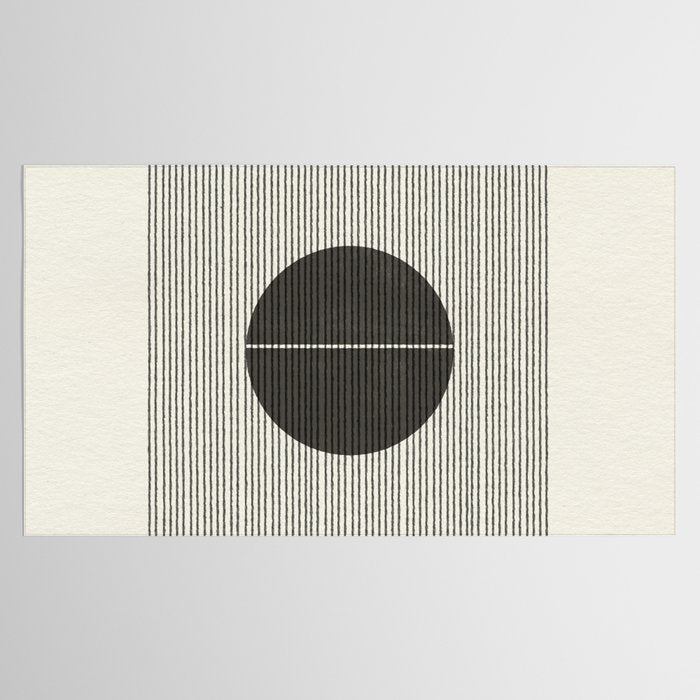 Minimalist Japandi Object No. 02 Tablecloth Gallery Image 2
