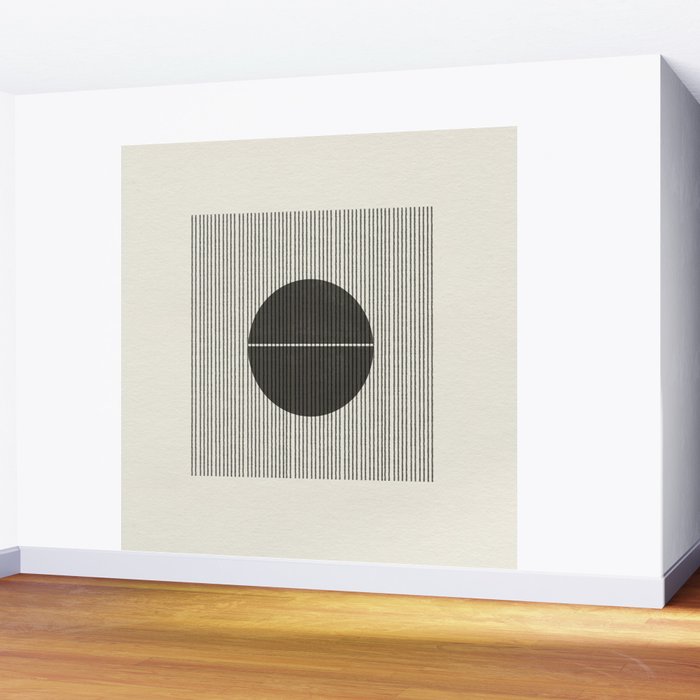 Minimalist Japandi Object No. 02 Wall Mural Gallery Image 2