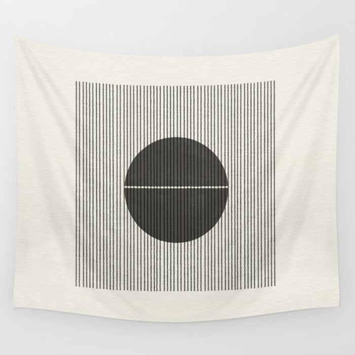Minimalist Japandi Object No. 02 Wall Tapestry Gallery Image 4