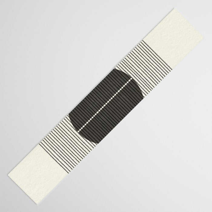 Minimalist Japandi Object No. 02 Table Runner Gallery Image 3