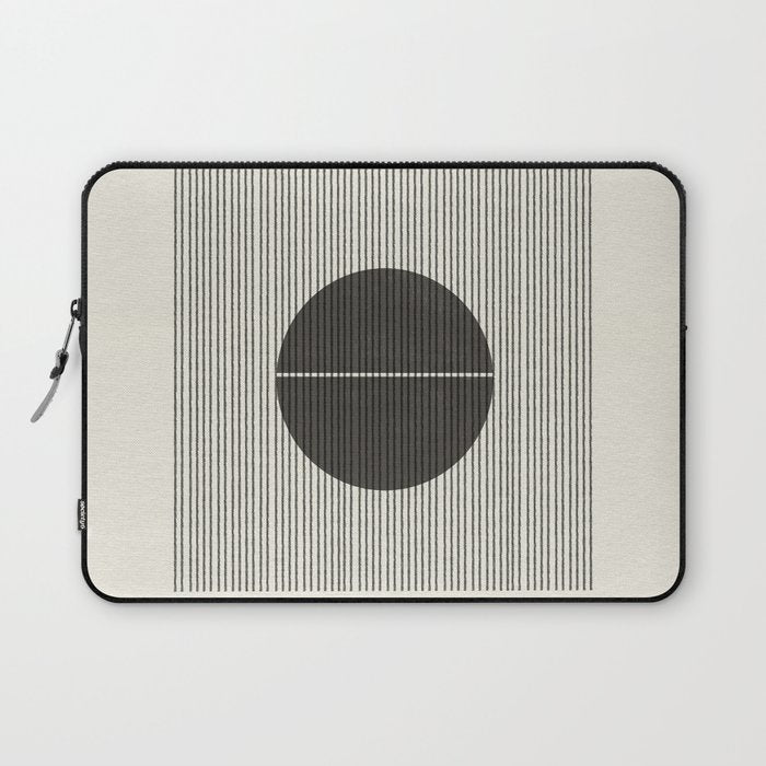 Minimalist Japandi Object No. 02 Laptop Sleeve Gallery Image 1