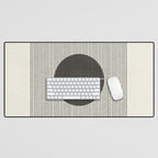 Minimalist Japandi Object No. 02 Desk Mat Gallery Image 1