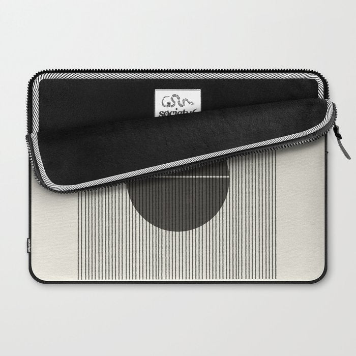 Minimalist Japandi Object No. 02 Laptop Sleeve Gallery Image 2