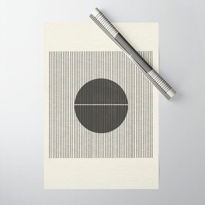Minimalist Japandi Object No. 02 Wrapping Paper Gallery Image 1