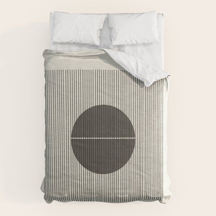 Minimalist Japandi Object No. 02 Comforter Gallery Image 6