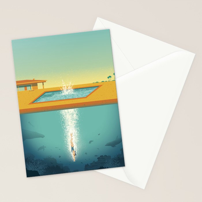 Beneath the Surface Stationery Card Gallery Image 2