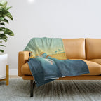Beneath the Surface Throw Blanket Gallery Image 1