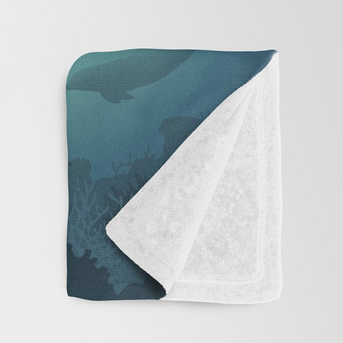 Beneath the Surface Throw Blanket Gallery Image 3