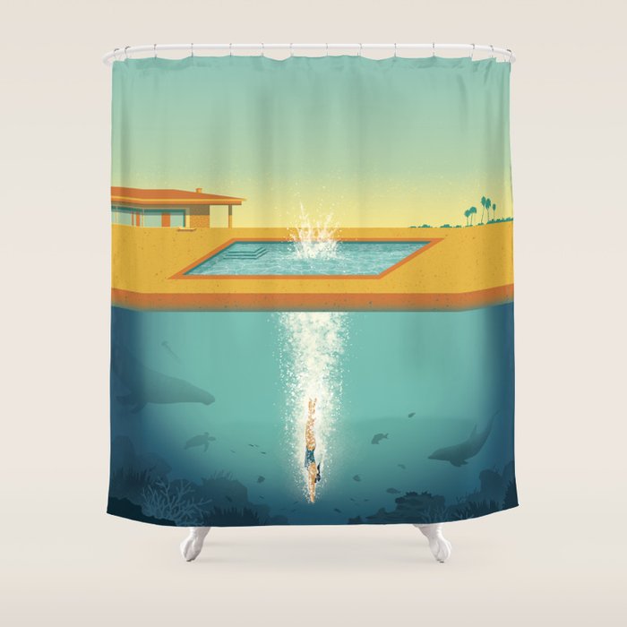 Beneath the Surface Shower Curtain Gallery Image 1
