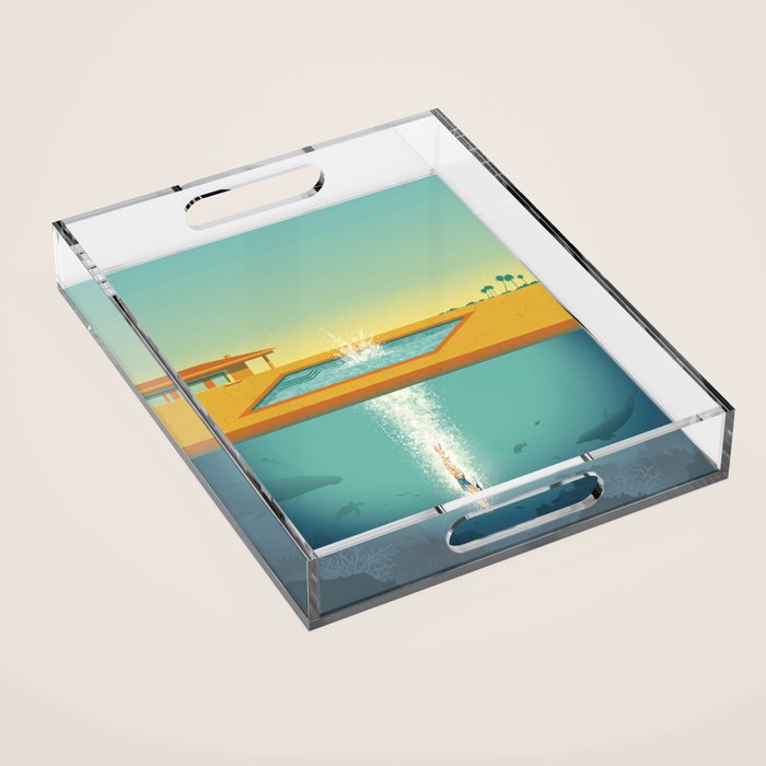Beneath the Surface Acrylic Tray Gallery Image 1