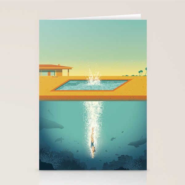 Beneath the Surface Stationery Card Gallery Image 2