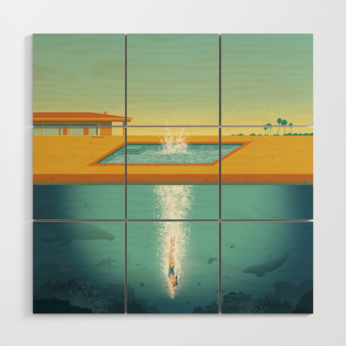 Beneath the Surface Wood Wall Art Gallery Image 1