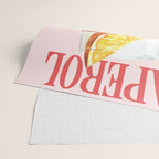 Aperol Spritz: Retro Classic Cocktail 01 Wrapping Paper Gallery Image 2