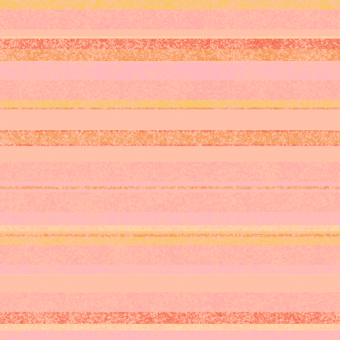 Textured Summer Stripes Pink Orange Yellow Coffee Mug Gallery Image 2
