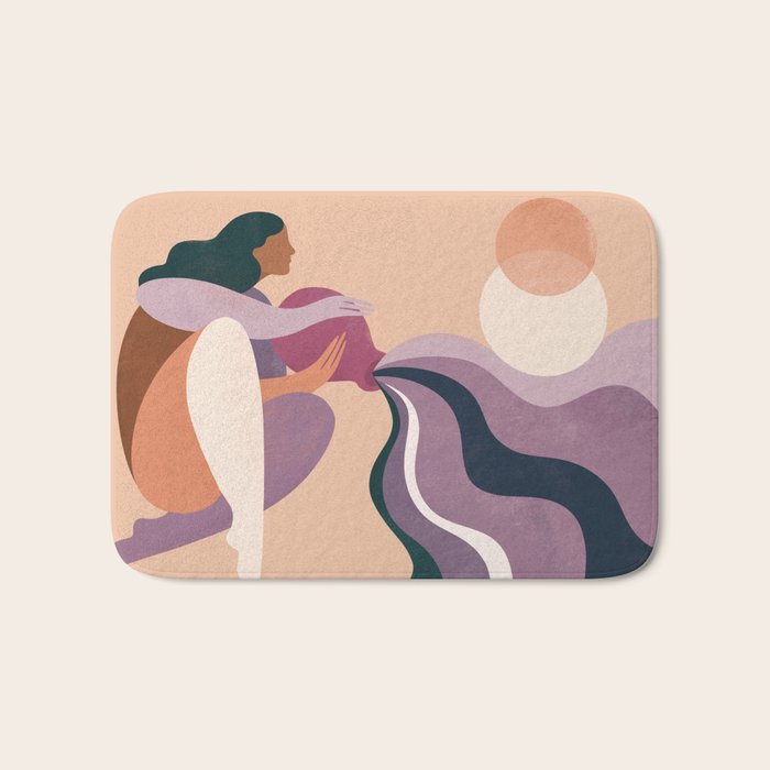 Aquarius Bath Mat Gallery Image 1