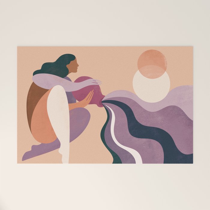 Aquarius Welcome Mat Gallery Image 1