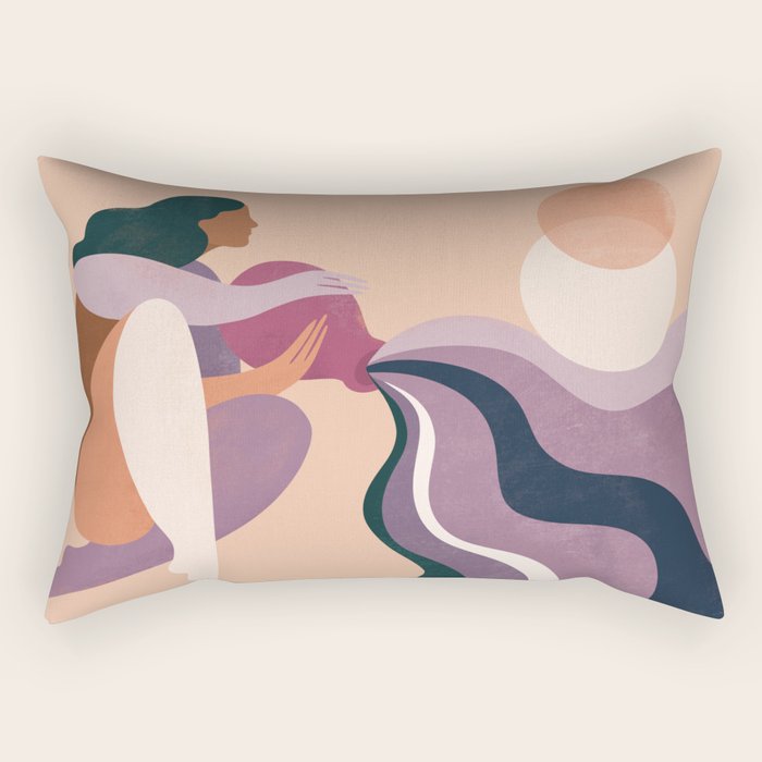 Aquarius Rectangular Pillow Gallery Image 2
