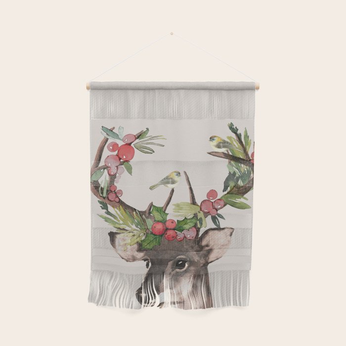 Christmas Deer Wall Hanging Gallery Image 1