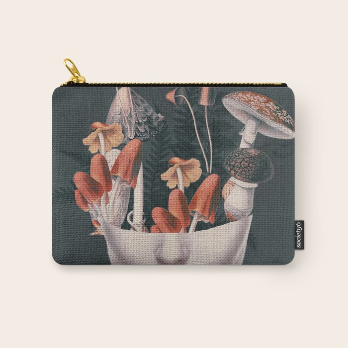 Mushroom Lady Carry All Pouch Gallery Image 1