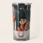 Mushroom Lady Travel Mug Gallery Image 1