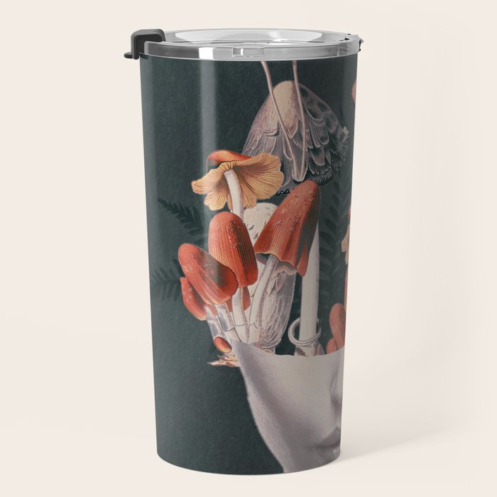 Mushroom Lady Travel Mug Gallery Image 3