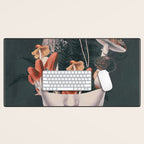 Mushroom Lady Desk Mat Gallery Image 1