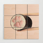 SUSHIPAW Wood Wall Art Gallery Image 1