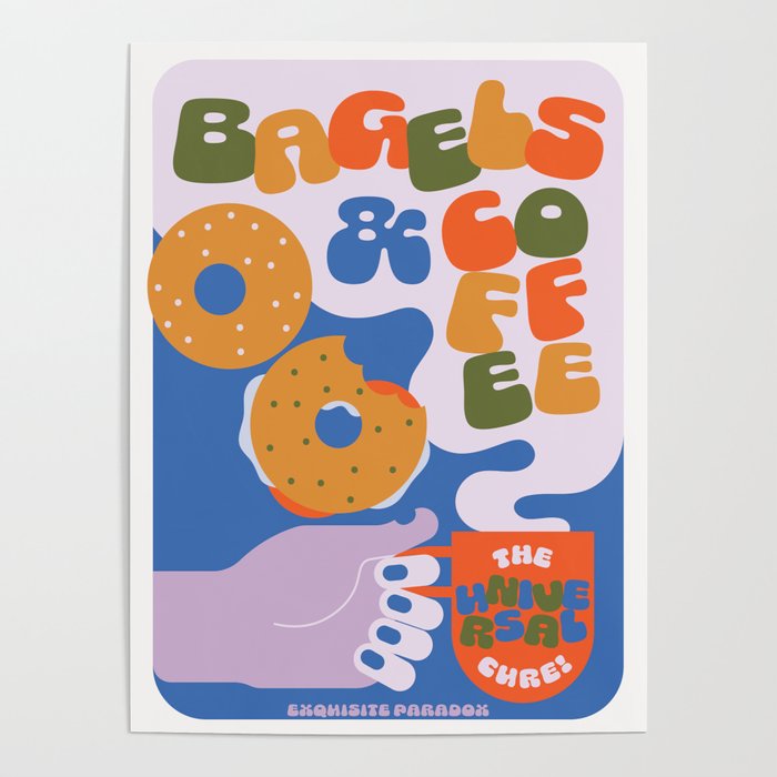 Bagels & Coffee Poster Gallery Image 4