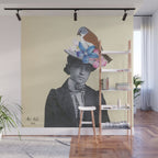 Snow Finch Wall Mural Gallery Image 1
