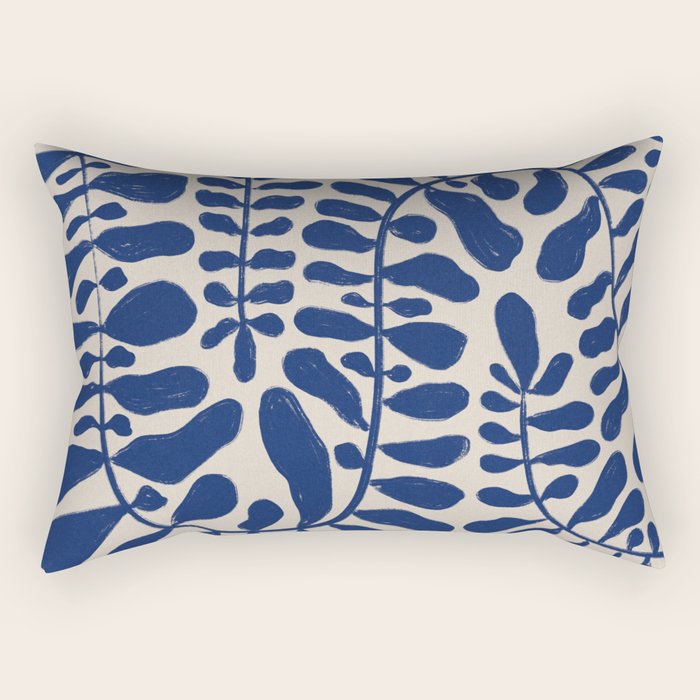 One Hundred-Leaved Plant #7 Rectangular Pillow Gallery Image 1