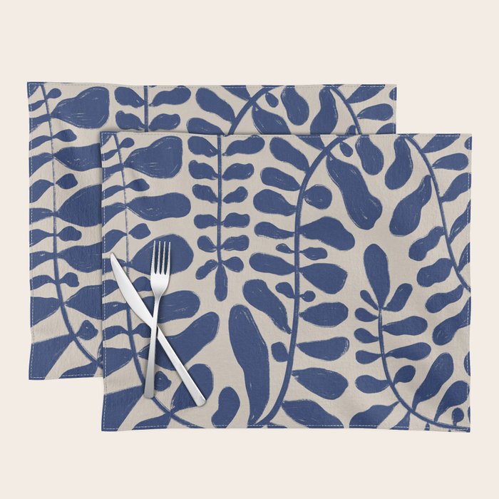 One Hundred-Leaved Plant #7 Placemat Gallery Image 1