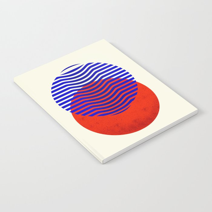Graphic abstract circles Notebook Gallery Image 1