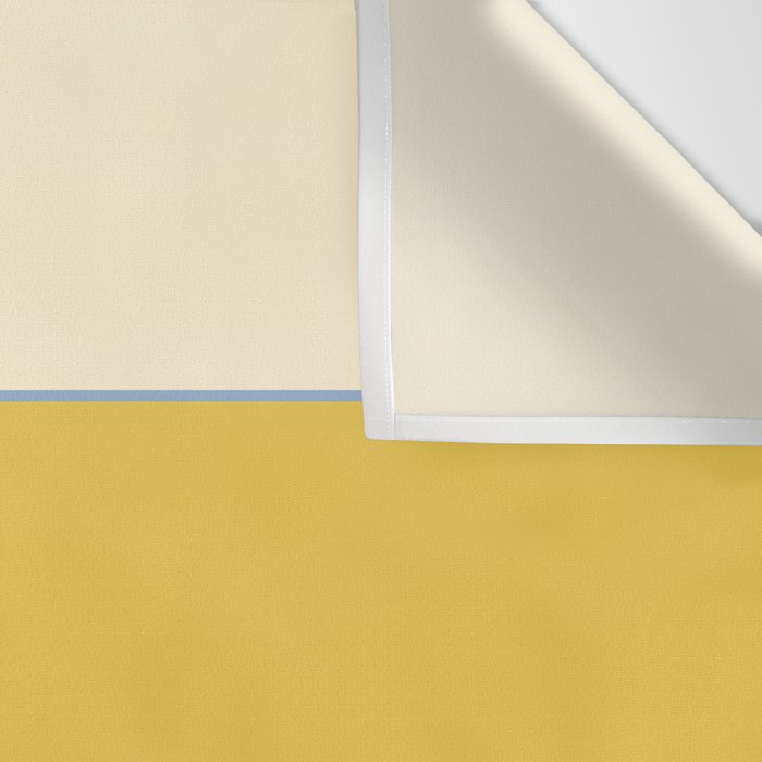 Sunshine Yellow Color Block Warm Vintage Wall Tapestry Gallery Image 3