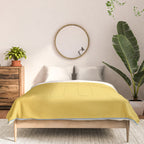 Sunshine Yellow Color Block Warm Vintage Comforter Gallery Image 3