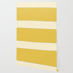 Sunshine Yellow Color Block Warm Vintage Wallpaper Gallery Image 2